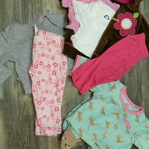 ♀Girls Lot❄0-3mo Winter